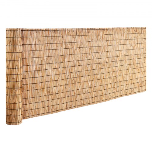 Natural Reed Fencing 3.3 ft x 13.3 ft Reed Screen Curtain Balcony Reed