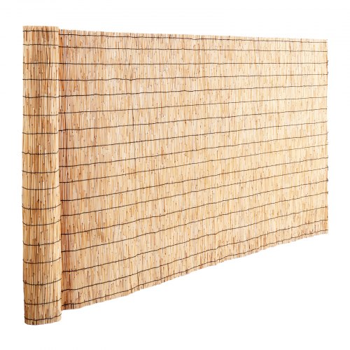 Natural Reed Fencing 4 ft x 16.4 ft 2 Pack Reed Screen Curtain Balcony