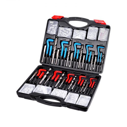 Helicoil Thread Repair Kit 338Piece SAE and Metric Rethreading Tool Kit