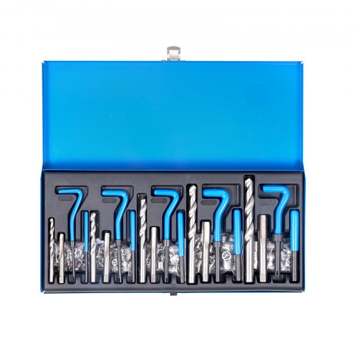 Helicoil Thread Repair Kit 131Piece SAE HSS Drill Helicoil Repair Kit