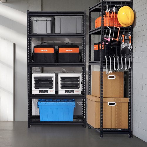 Storage Shelves 2000 lbs 5 Tier Heavy Duty Garage Shelving 16 D x 36 W