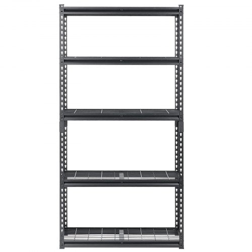 Storage Shelves 2000 lbs 5 Tier Heavy Duty Garage Shelving 16 D x 36 W