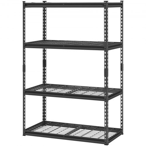 Storage Shelves 2400 lbs 4 Tier Heavy Duty Garage Shelving 20 D x 40 W