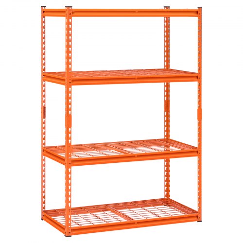 Storage Shelves 2400 lbs 4 Tier Heavy Duty Garage Shelving 20 D x 40 W