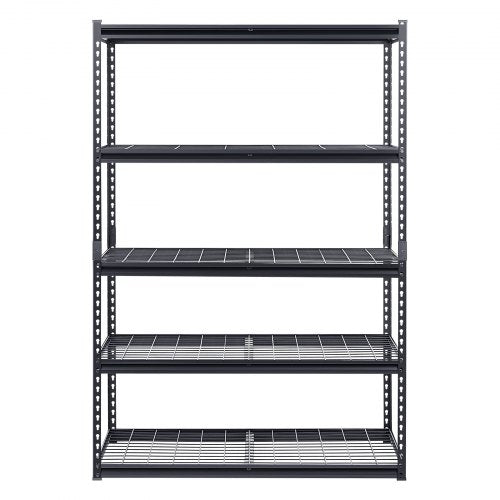 Storage Shelves 3000 lbs 5 Tier Heavy Duty Garage Shelving 24 D x 48 W