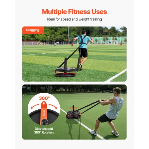 Weight Sled Steel Power Sled Fitness Strength Training Sleds for Athletic 5