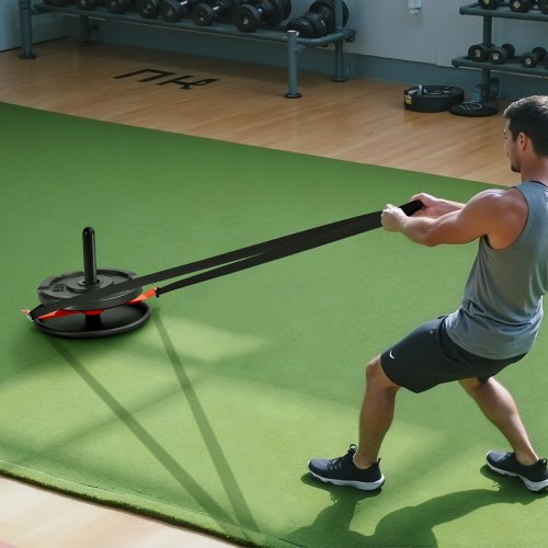 Weight Sled Steel Power Sled Fitness Strength Training Sleds for Athletic 5