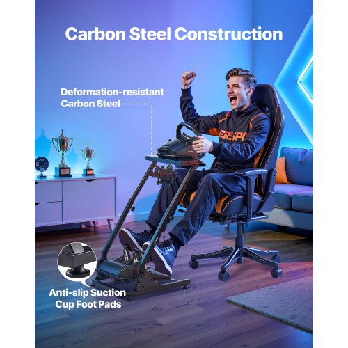 Racing Wheel Stand Adjustable Foldable Simulator Stand for Logitech G29