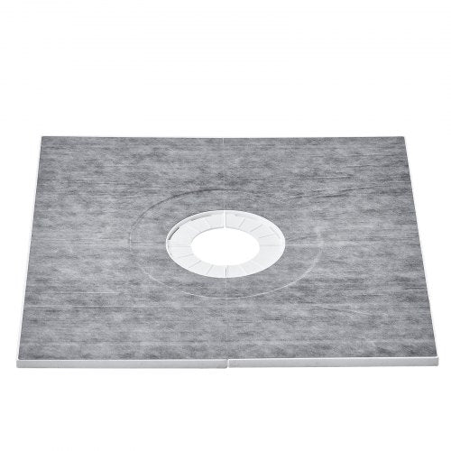 Shower Curb Kit 36x36 Shower Pan Kit with 63 Central Drain Lightweight