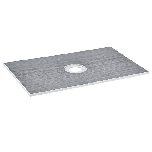 Shower Curb Kit 60x38 Shower Pan Kit with 63 Central Drain Lightweight