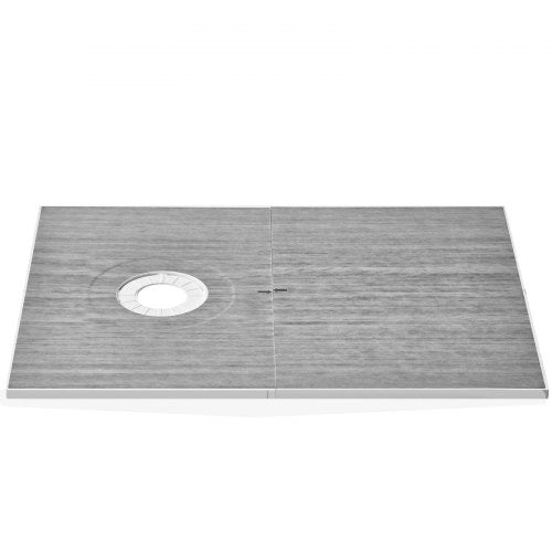Shower Curb Kit 60x38 Shower Pan Kit with 63 Offset Drain Lightweight