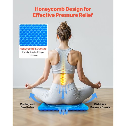 Seat Cushion Cooling Gel Seat Cushion for Pressure Relief Soft