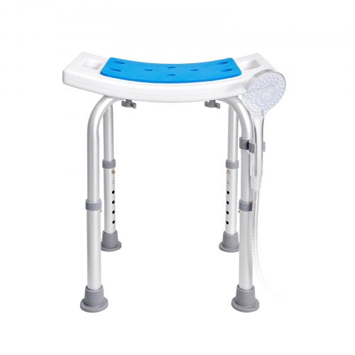 Shower Chair Adjustable Height Shower Stool Shower Seat for Inside Shower