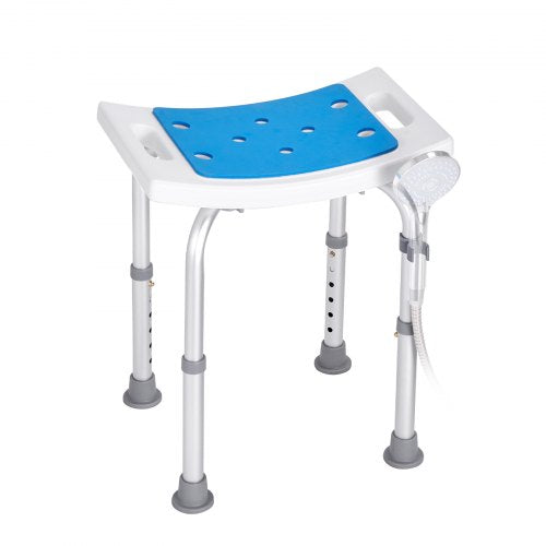 Shower Chair Adjustable Height Shower Stool Shower Seat for Inside Shower