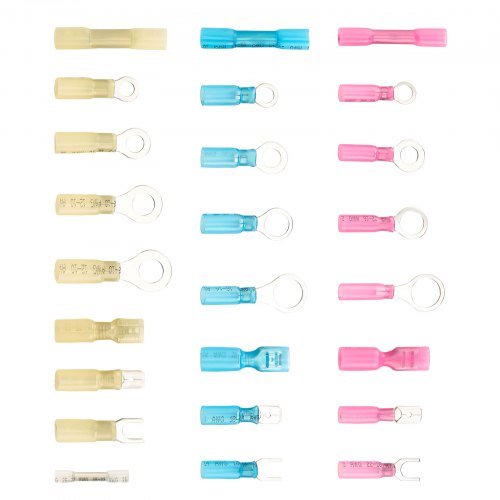 Heat Shrink Wire Connectors 320PCS Electrical Waterproof Crimp Connectors