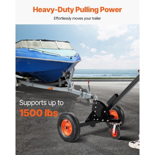 HeavyDuty Trailer Dolly 1500lbs Tongue Weight Capacity 2 in 1 Trailer