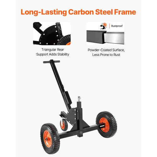 HeavyDuty Trailer Dolly 1500lbs Tongue Weight Capacity 2 in 1 Trailer