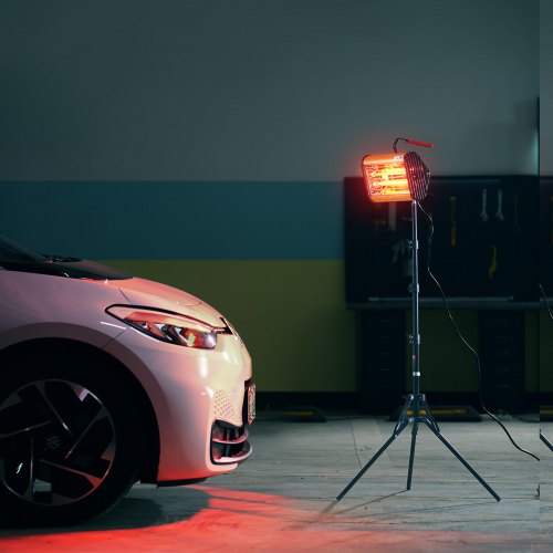 Infrared Curing Lamp HandheldStand Dual Use 2000W 090 min Timing Auto