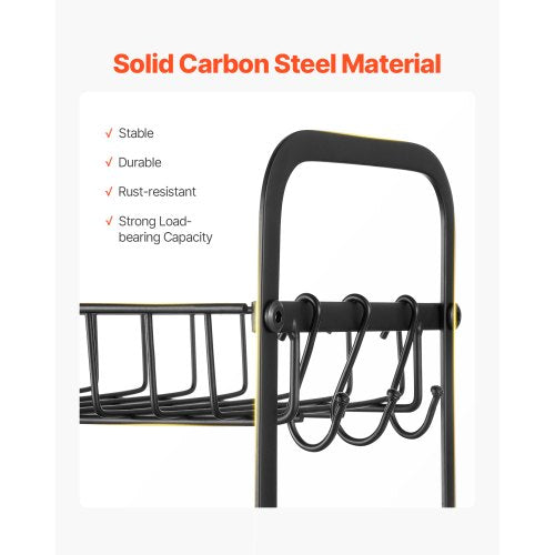 2 Tier Coffee Bar Organizer for Countertop Multifunctional Mug Holder