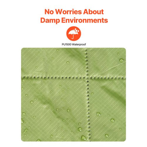 Camping Blanket Large Warm Stadium Blanket Waterproof Windproof 330GSM
