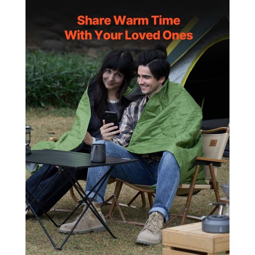 Camping Blanket Large Warm Stadium Blanket Waterproof Windproof 330GSM