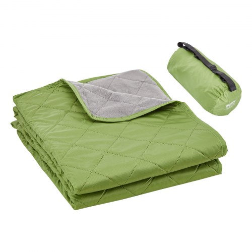 Camping Blanket Large Warm Stadium Blanket Waterproof Windproof 330GSM