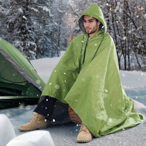 Camping Blanket Large Warm Wearable Stadium Blanket Waterproof