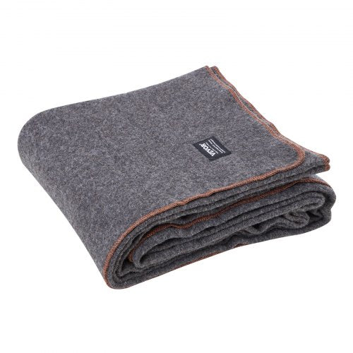 Wool Camping Blanket Large Warm Stadium Blanket Waterproof Windproof