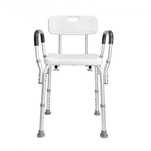Shower Chair Shower Seat with Back Adjustable Height Shower Stool Shower