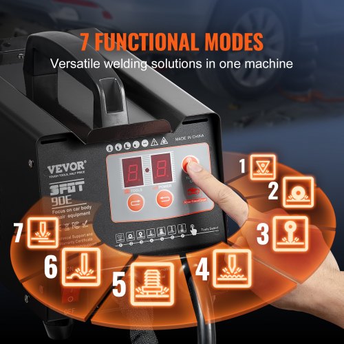 Stud Welder Dent Repair Kit 220V 3KW Spot Welder Dent Puller with AutoManual