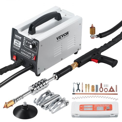 Stud Welder Dent Repair Kit 110V Auto Body Spot Welding Dent Puller Machine
