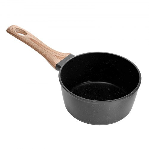 1.5 QT Saucepan Nonstick Saucepan with Tempered Glass Lid Multipurpose