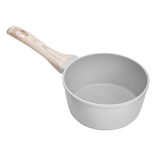 1.5 QT Saucepan Nonstick Saucepan with Tempered Glass Lid Multipurpose 1