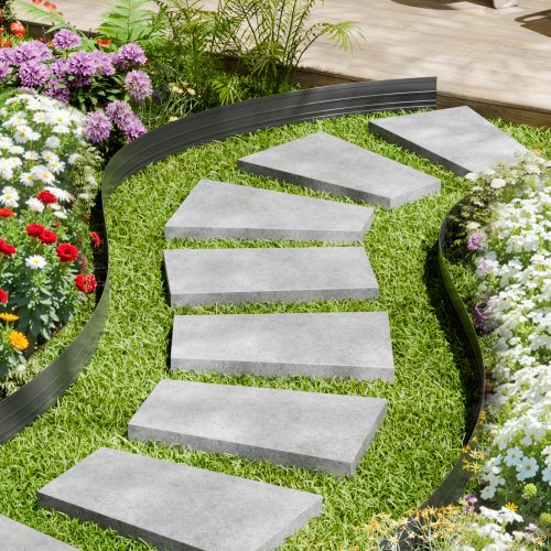 Metal Landscape Edging 10 Packs 60 in RustResistant Aluminum Alloy