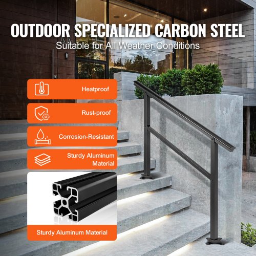 Handrail Outdoor Stairs 476 X 35.2 Inch Outdoor Handrail Outdoor Stair