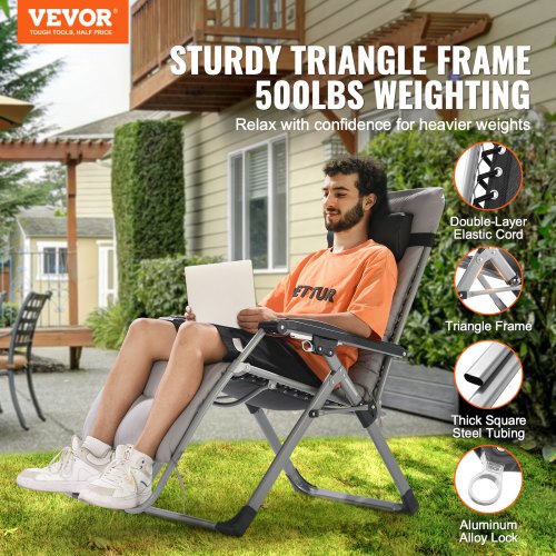 Zero Gravity Chair 26 Zero Gravity Recliner Lounge Chair Indoor Outdoor –