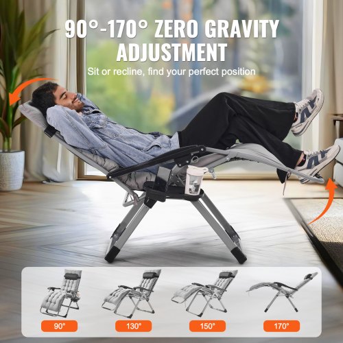 Zero Gravity Chair 26 Zero Gravity Recliner Lounge Chair Indoor Outdoor –