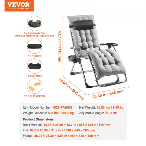 Zero Gravity Chair 26 Zero Gravity Recliner Lounge Chair Indoor Outdoor –