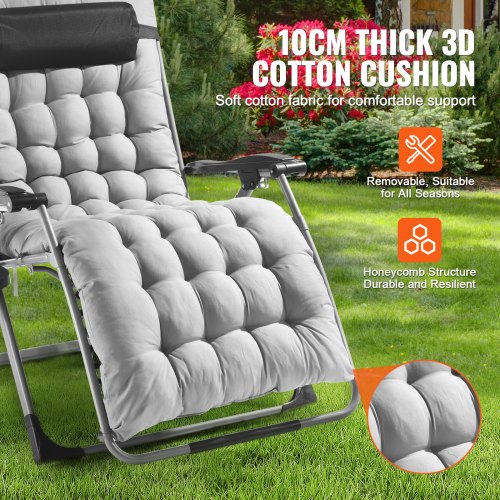 Zero Gravity Chair 33 inch Zero Gravity Recliner Lounge Chair for Indoor