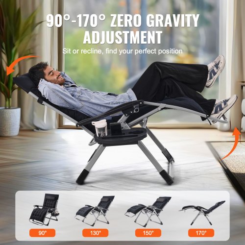 Zero Gravity Chair 33 Zero Gravity Recliner Lounge Chair Indoor Outdoor –
