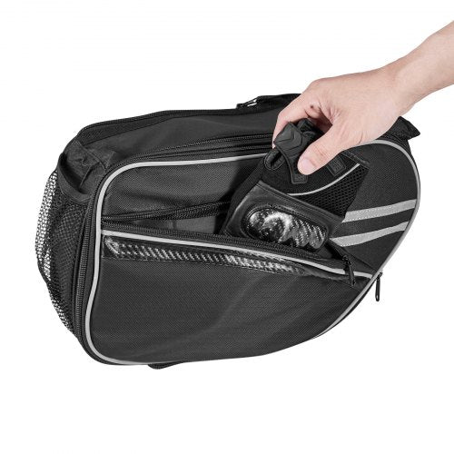 Motorcycle Saddlebag 30 L 15 L x 2 Large Capacity Side Saddle Bag