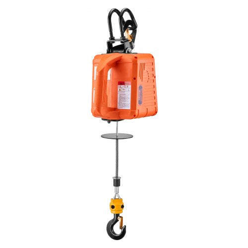 3in1 Electric Hoist Winch 1100 lbs Capacity 1500W Portable Power Winch