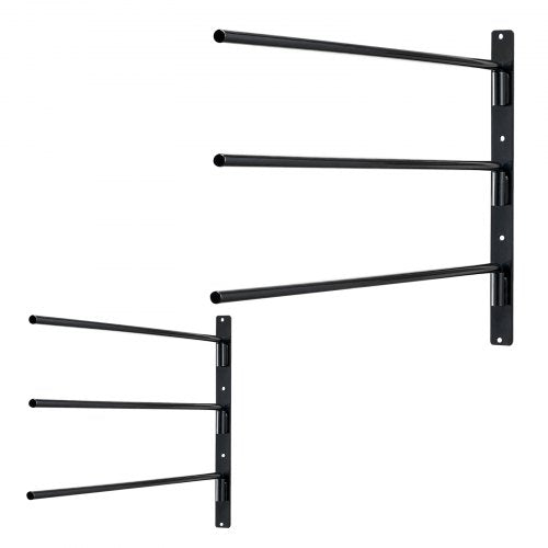 Wall Mounted Saddle Rack 309 x 299 x 5.5 in 2 Packs Swing Out Saddle