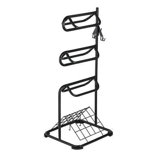 Freestanding Saddle Stand 30 x 30 x 68.5 in 3 Tiers Saddle Rack Heavy