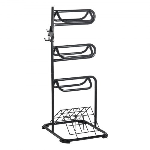 Freestanding Saddle Stand 30 x 30 x 68.5 in 3 Tiers Saddle Rack Heavy