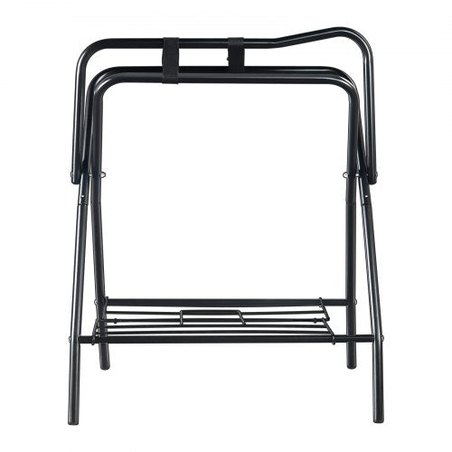 Folding Saddle Rack 28 x 19 x 37.5 in Freestanding Horse Saddle Stand