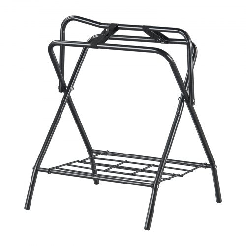 Folding Saddle Rack 28 x 19 x 37.5 in Freestanding Horse Saddle Stand