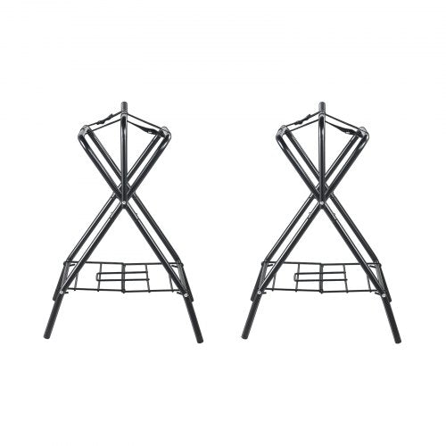 Folding Saddle Rack 28 x 19 x 37.5 in 2 Packs Freestanding Horse Saddle