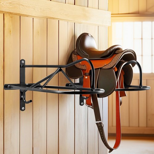 Wall Mount Saddle Rack 273 x 163 x 12.5 in 8 Packs Horse Saddle Rack