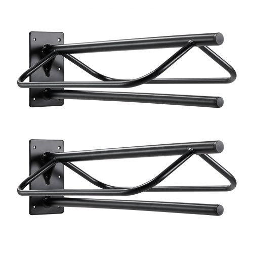 Saddle Rack with Pad Bar 238 x 126 x 10.2 in 2 Packs Wall Mounted Saddle